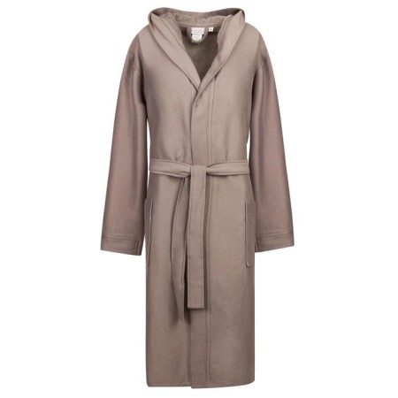 Male robe with a hood "Marvin", size s, color gray