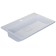 Uperwood Barsa shell, 70 cm, rectangular, white