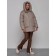 Winter jacket, size 50, light brown color