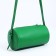 Bag Cross-Bodi with a zipper, green color