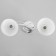 Chandelier 1084/2SL 40W E27 silver 42x15x23 cm Bayerlux