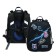 School backpack 38 x 30 x 16 cm, ergonomic back, Stavia "Gamer", black