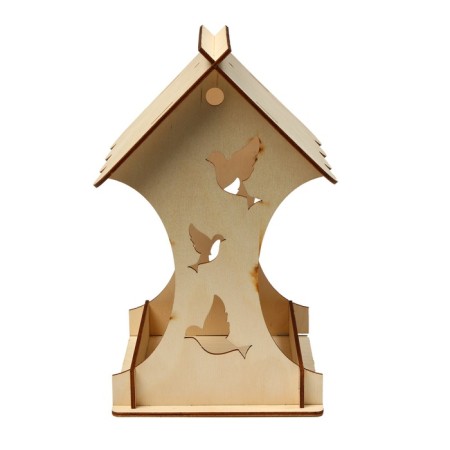 DIY wooden designer-designer with your own hands, 14.5 × 18.5 × 25 cm, Greengo-11