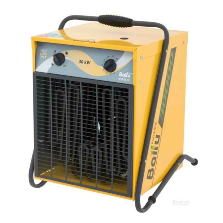 Thermal gun Ballu BHP-M-30, electric, 30 kW, 2500 m3/h, 300 m2, 380 V