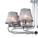 Cache chandelier, 8x40W E14, chromium color