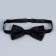 Carnival set "Business graduate", 2 items: silver tape + pin, butterfly tie tie