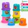 Children's pyramid, Smeshariki cups, 8 items, mix