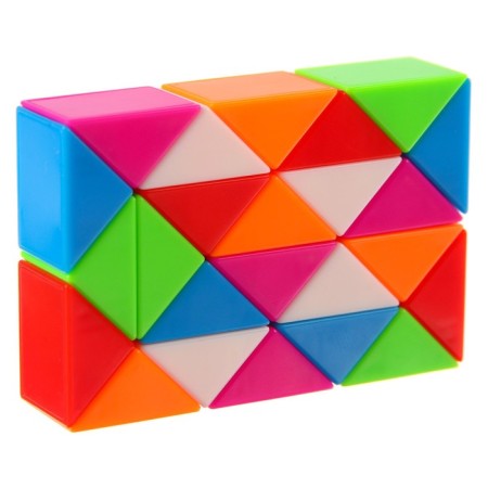 Board game "Snake Puzzle", Blue Tractor-5