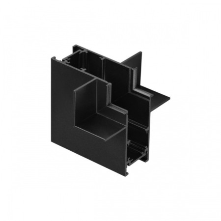 Connector G NOVOTECH. Flum, 52.5x106.7x106.7 mm, black color