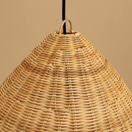 Ceiling Lamp from Rotan "Fikri" 1x120W, E27, 50x50x65 cm-3