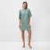 Women's home dress "Coffe", mint color, size 52