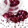 Sparkles for decor, large/small, set 4 jars, multi -colored