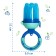 Nibbler for feeding “Blacks”, with silicone mesh, blue color