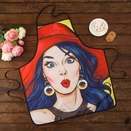 Apron Ethel Love Life "Fashion" 70x80cm, 100%PE