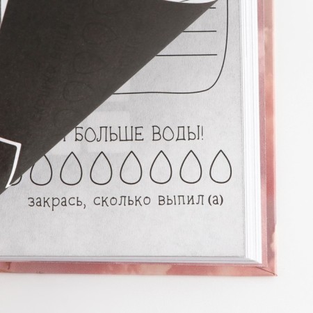 Diary of a creative person with tasks A5, 120 l. In the solid cover "I want and I will"-8