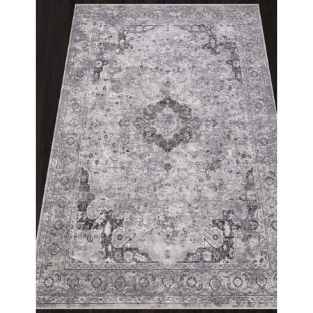 Rectangular carpet Merinos Silver, size 120x170 cm, color Silver-Anthracite-1