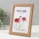 Photo frame Plastic 13x18 cm "Extended rhombus made of wood" 15x20 cm