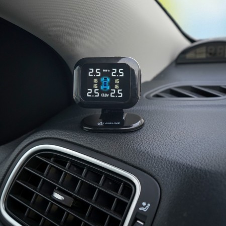 Airline TPMS tire control system, 4 outside the sensor, mini display-3