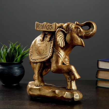 Pigger "Elephant" Bronze, 14x26cm-1