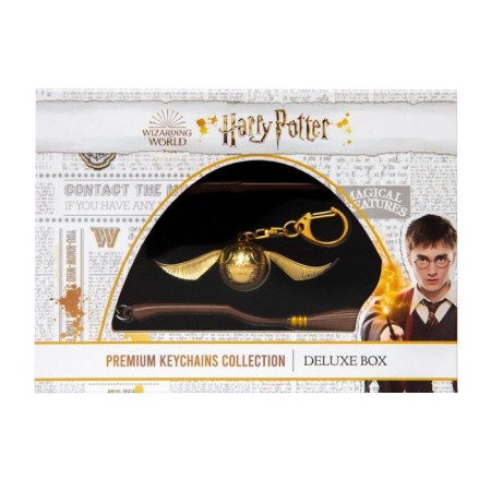 Set of metal key fobs "Harry Potter", 3 objects, mix-1