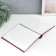 Photo album magnetic for 30 sheets 23x28 cm red