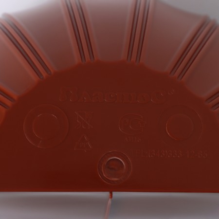 Kashpo wall 1l 20 x11 x15.3cm "chrysanthemum", color terracotta-5