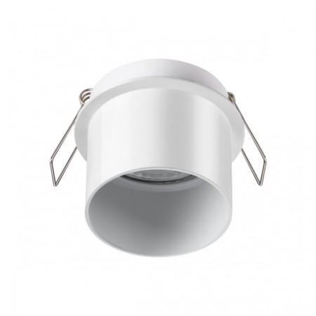 Lamp built -in Novotech. Butt, 50W, GU10, 58x68x68 mm, white color