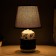 Ganna's table lamp E14 40W Black Black 20x20x33cm