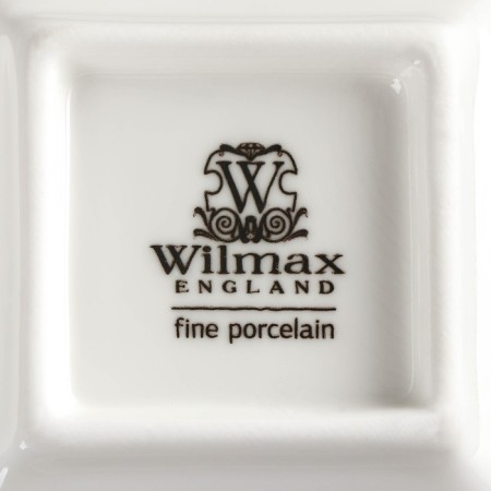 Menzhnya Porcelain 2 cells Wilmax, 60 ml, 14.5 × 7.5 cm, white color-3