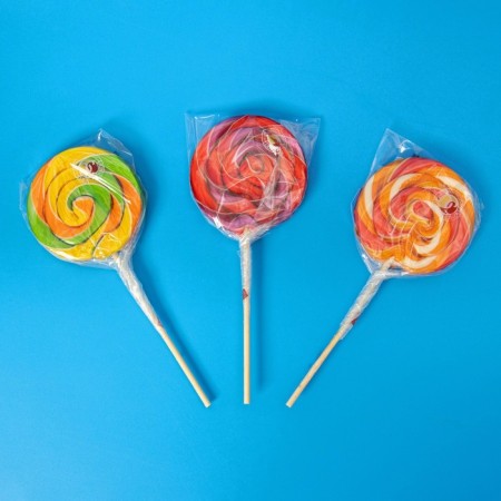Lollice Caramel on the Dendy Candy Carousel stick, Mix, 30 g-2