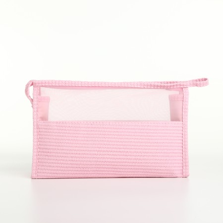 Lightning cosmetic bag, pink color-1
