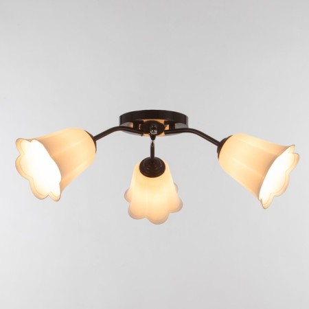 Causte "Online" (Flower) 3x15W E27 Model: BR 00217 Wenge/White-1