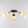 Causte "Online" (Flower) 3x15W E27 Model: BR 00217 Wenge/White