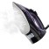 Iron Vitek VT-8316, 2400 watts, ceramic soles, 250 ml, black-violet