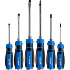 A set of screwdrivers of shock bison 25026, CR-V, 2k.rUKOKA, MAGN. Infusques, in a box, 6 objects 9622