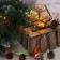 Garland “thread” 3 m, IP20, dark thread, 30 lamps, a glow of multi, 8 modes, 220 V