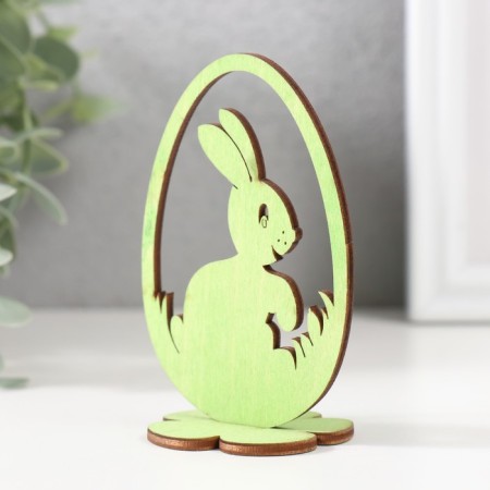 Easter decor "Rabbit" 6.5x4.7x9.3 cm (set 2 parts) Salad-2