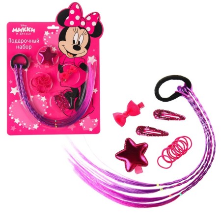 Gift set of hair accessories "Mouse", Minnie Mouse-5
