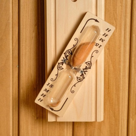 Thermometer, a thermometer for a bath and a sauna, with sand clock for 15 minutes, from 0 ° C to +120 ° C-6