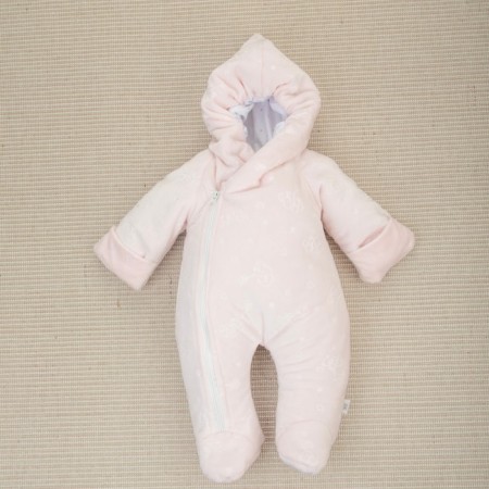Set for discharge Winter Kinderlitto "Bear on the Moon", 6 items, height 56-62 cm, pink color-9