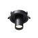 Technical C048CL-01-GU10-B, GU10, 1x10 W, 54x54x109 mm, black lamp, black