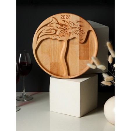 ADELICA Menzhitsa "Dragon 2024", symbol of the year, 2 sections, 27 × 2 cm, in a gift box-3