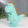 Piggy bank Plastic "Tribal dinosaur" mix 8.5x13x18 cm