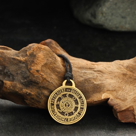 Protective amulet "Talisman of the Sun" No. 16, 25x25mm, metallic-2