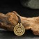 Protective amulet "Talisman of the Sun" No. 16, 25x25mm, metallic