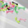 Piercing in the eyebrow “Arrows” Duo, l = 0.8 cm, color mix (packing 20 pcs.)