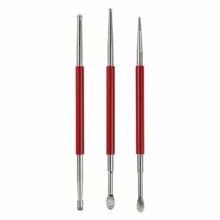 Stacks for modeling and modeling, metal, set 3 pieces, Brauberg Art Classic-2