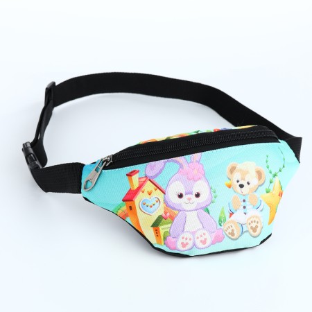 Board Belt baby on zipper, green color
