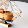 Souvenir small “Alaska” souvenir ship, light wood, white pirate sails, 4.5 × 23 × 24 cm
