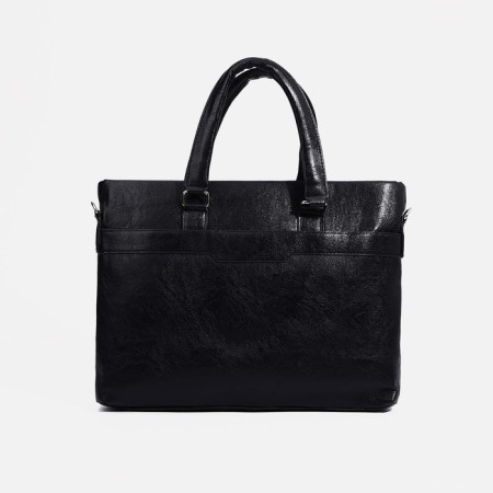 Male bag, black color-1